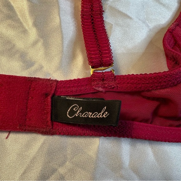 RED - Change Mariah Lace Balconette Bra with Wire - Size 28G - Picture 9 of 14